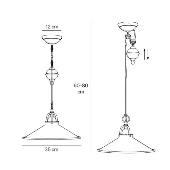 klasszikus sargarez ellensulyos lampa vilagitas arany vintage country etkezoasztal lampak mediterran fuggesztek csillar videki regies retro balaton nyaralo.jpg